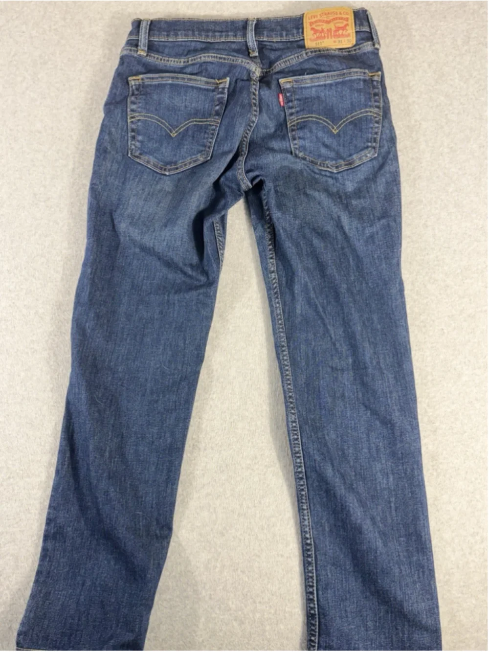 Levi’s 511 Slim Fit Jeans Men’s 31x30 Blue Medium Wash Denim Red Tab Cotton